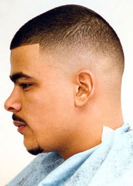 blade fade  common hairstyle worn around the Cape Town area